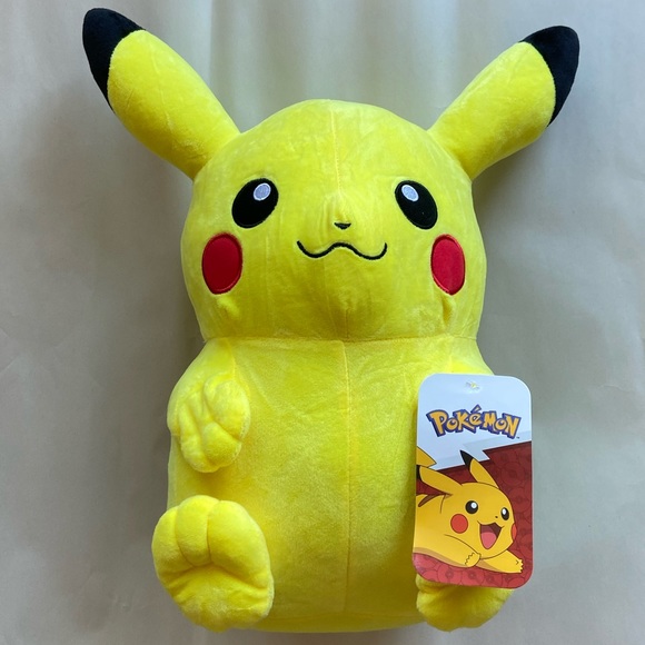 14in Giant Pikachu Plush - Picture 1 of 2